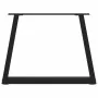 Patas para mesa de comedor forma V 2 uds negro 60x(42-43,3) cm by , Table legs - Ref: Foro24-4012552, Price: 65,12 €, Discoun...