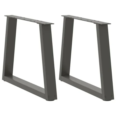 Patas para mesa de comedor en forma de V 2 uds antracita acero by , Table legs - Ref: Foro24-4012550, Price: 65,63 €, Discoun...