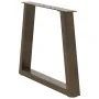 Patas para mesa de comedor forma de V 2 uds acero natural acero von , Tischbeine - Ref: Foro24-4012559, Preis: 77,61 €, Rabat...