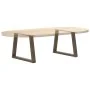 Patas para mesa de comedor forma de V 2 uds acero natural acero von , Tischbeine - Ref: Foro24-4012559, Preis: 77,61 €, Rabat...