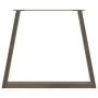 Patas para mesa de comedor en forma de V 2 uds acero natural by , Table legs - Ref: Foro24-4012571, Price: 94,16 €, Discount: %