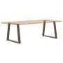 Patas para mesa de comedor en forma de V 2 uds acero natural by , Table legs - Ref: Foro24-4012571, Price: 94,16 €, Discount: %