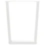 Patas para mesa de comedor forma V 2 uds blanco 70x(72-73,3) cm by , Table legs - Ref: Foro24-4012661, Price: 136,81 €, Disco...