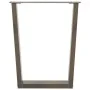Patas para mesa de comedor en forma de V 3 uds acero natural by , Table legs - Ref: Foro24-4012663, Price: 136,81 €, Discount: %