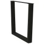Patas para mesa de comedor en forma de V 3 uds acero negro by , Table legs - Ref: Foro24-4012668, Price: 134,55 €, Discount: %