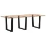 Patas para mesa de comedor en forma de V 3 uds acero negro by , Table legs - Ref: Foro24-4012668, Price: 134,55 €, Discount: %