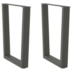 Patas para mesa de comedor en forma de V 2 uds antracita acero von , Tischbeine - Ref: Foro24-4012642, Preis: 88,38 €, Rabatt: %