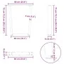 Patas para mesa de comedor en forma de V 2 uds antracita acero by , Table legs - Ref: Foro24-4012642, Price: 88,38 €, Discoun...