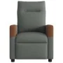 Sillón de masaje reclinable de tela gris oscuro by , Armchairs - Ref: Foro24-4104818, Price: 201,40 €, Discount: %