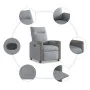 Sillón reclinable de tela gris claro von , Sessel - Ref: Foro24-4104839, Preis: 199,64 €, Rabatt: %