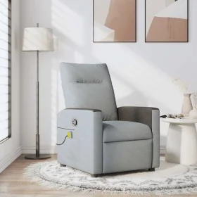 Sillón reclinable de masaje de tela gris claro von , Sessel - Ref: Foro24-4104832, Preis: 204,11 €, Rabatt: %