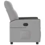 Sillón reclinable de tela gris nube by , Armchairs - Ref: Foro24-4104824, Price: 188,55 €, Discount: %