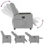 Sillón reclinable de tela gris nube by , Armchairs - Ref: Foro24-4104824, Price: 188,55 €, Discount: %
