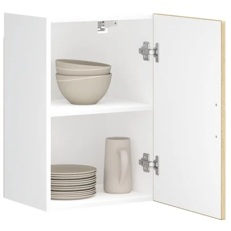 Mueble de pared cocina madera contrachapada Porto roble sonoma de , Armarios de cocina - Ref: Foro24-854030, Precio: 53,34 €,...