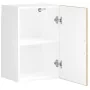 Mueble de pared cocina madera contrachapada Porto roble sonoma de , Armarios de cocina - Ref: Foro24-854030, Precio: 53,34 €,...