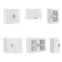 Mueble cocina Kalmar blanco brillo 11 pzas madera contrachapada von , Küchenschränke - Ref: Foro24-3314883, Preis: 785,16 €, ...