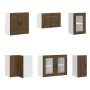 Mueble cocina Kalmar roble marrón 11 pzas madera contrachapada von , Küchenschränke - Ref: Foro24-3314888, Preis: 695,10 €, R...