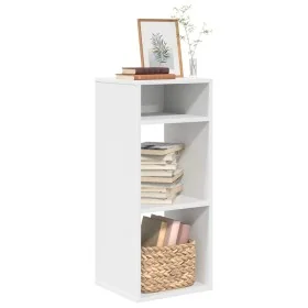 Estantería librería madera contrachapada blanco 34x31x80 cm by , Bookcases and shelves - Ref: Foro24-860274, Price: 43,43 €, ...