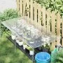 Lona transparente con ojales polietileno 1x2 m by , Waterproof tarpaulins - Ref: Foro24-4018495, Price: 13,25 €, Discount: %