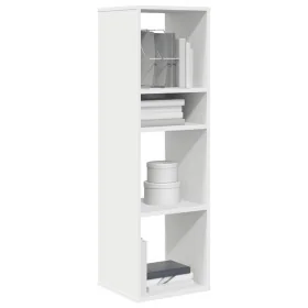 Estantería de madera contrachapada blanco 34x31x112 cm by , Bookcases and shelves - Ref: Foro24-860283, Price: 50,78 €, Disco...
