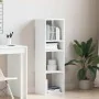 Estantería de madera contrachapada blanco 34x31x112 cm de , Librerías y estanterías - Ref: Foro24-860283, Precio: 50,77 €, De...
