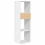 Estantería de madera contrachapada blanco 34x31x112 cm de , Librerías y estanterías - Ref: Foro24-860283, Precio: 50,77 €, De...