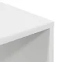 Estantería de madera contrachapada blanco 34x31x112 cm de , Librerías y estanterías - Ref: Foro24-860283, Precio: 50,77 €, De...