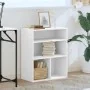 Estantería librería madera de ingeniería blanca 60x30x71,5 cm de , Librerías y estanterías - Ref: Foro24-860310, Precio: 51,6...