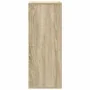 Estantería madera ingeniería color roble 34x31x80 cm by , Bookcases and shelves - Ref: Foro24-860276, Price: 42,59 €, Discoun...