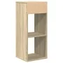 Estantería madera ingeniería color roble 34x31x80 cm by , Bookcases and shelves - Ref: Foro24-860276, Price: 42,59 €, Discoun...
