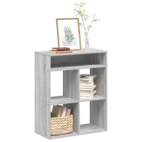 Estantería madera de ingeniería color gris sonoma 66x31x80 cm von , Bücherregale und Regale - Ref: Foro24-860297, Preis: 61,0...