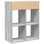 Estantería madera de ingeniería color gris sonoma 66x31x80 cm by , Bookcases and shelves - Ref: Foro24-860297, Price: 61,59 €...