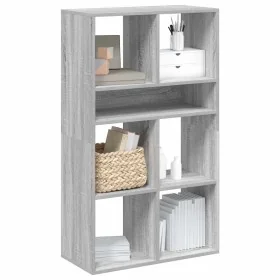 Estantería madera de ingeniería color gris sonoma 66x31x112 cm by , Bookcases and shelves - Ref: Foro24-860306, Price: 77,52 ...