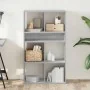 Estantería madera de ingeniería color gris sonoma 66x31x112 cm de , Librerías y estanterías - Ref: Foro24-860306, Precio: 77,...
