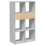Estantería madera de ingeniería color gris sonoma 66x31x112 cm de , Librerías y estanterías - Ref: Foro24-860306, Precio: 77,...