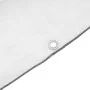 Lona transparente con ojales polietileno 1x4 m de , Lonas impermeables - Ref: Foro24-4018497, Precio: 19,49 €, Descuento: %