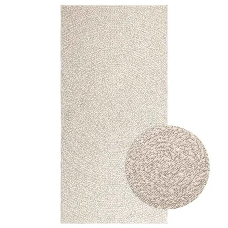 Alfombra ZIZUR apariencia yute interior exterior crema by , Rugs - Ref: Foro24-4010375, Price: 63,28 €, Discount: %