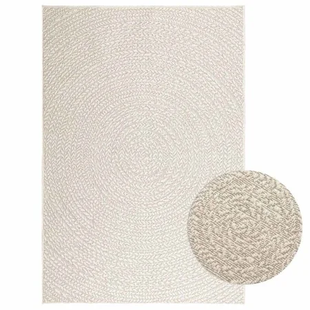 Alfombra ZIZUR apariencia yute interior exterior crema von , Teppiche - Ref: Foro24-4010377, Preis: 56,04 €, Rabatt: %