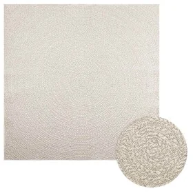 Alfombra ZIZUR apariencia yute interior exterior crema by , Rugs - Ref: Foro24-4010380, Price: 101,88 €, Discount: %