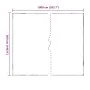 Lona transparente con ojales polietileno 5x10 m de , Lonas impermeables - Ref: Foro24-4018527, Precio: 84,37 €, Descuento: %