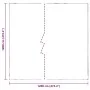 Lona transparente con ojales polietileno 12x12 m de , Lonas impermeables - Ref: Foro24-4018538, Precio: 197,69 €, Descuento: %