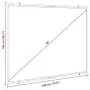 Pantalla de proyección colgante de pared 90 pulgadas 4:3 von , Projektionsflächen - Ref: Foro24-4101025, Preis: 28,58 €, Raba...