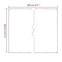 Lona transparente con ojales PVC 4x8 m by , Waterproof tarpaulins - Ref: Foro24-4018609, Price: 135,04 €, Discount: %