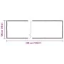 Lona transparente con ojales PVC 1x5 m by , Waterproof tarpaulins - Ref: Foro24-4018586, Price: 34,33 €, Discount: %
