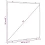 Pantalla de proyección colgante de pared 89 pulgadas 1:1 von , Projektionsflächen - Ref: Foro24-4101038, Preis: 30,26 €, Raba...
