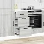 Mueble bajo de cocina Kalmar gris sonoma madera de ingeniería von , Küchenschränke - Ref: Foro24-854246, Preis: 90,98 €, Raba...