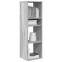 Estantería madera de ingeniería color gris sonoma 34x31x112 cm de , Librerías y estanterías - Ref: Foro24-860288, Precio: 57,...