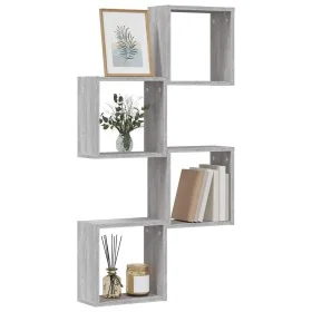 Estantes cubo de pared 4 unidades gris sonoma 30x15x30 cm by , Shelves and shelves - Ref: Foro24-815883, Price: 35,54 €, Disc...