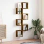 Estantes cubo de pared 6 unidades roble ahumado 30x15x30 cm de , Estantes y estanterías - Ref: Foro24-815881, Precio: 45,53 €...