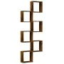 Estantes cubo de pared 6 unidades roble ahumado 30x15x30 cm de , Estantes y estanterías - Ref: Foro24-815881, Precio: 45,53 €...